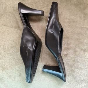 Aerosoles Mule Slides Black